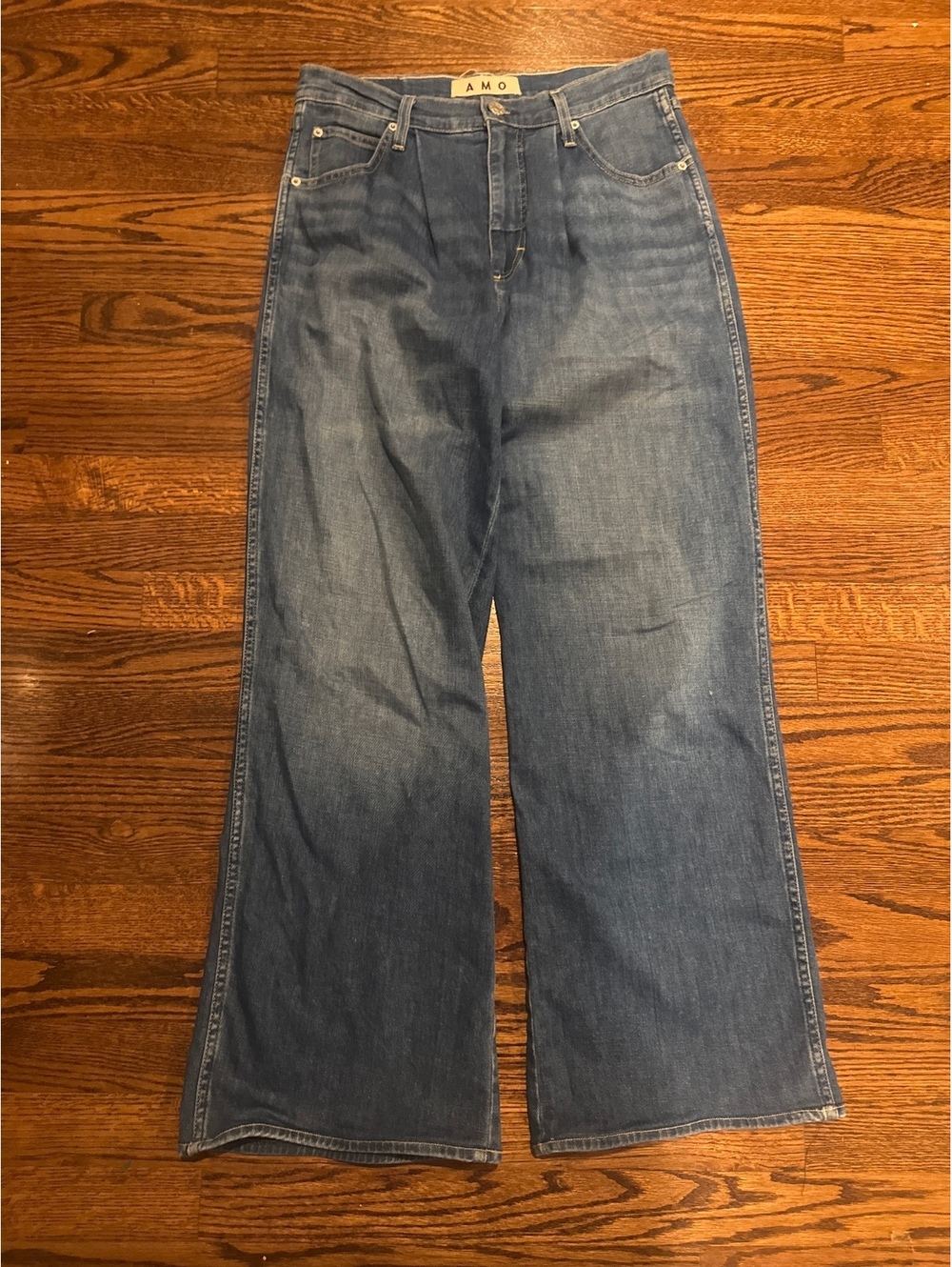 AMO Denim Florence Trouser Jeans in Wistful